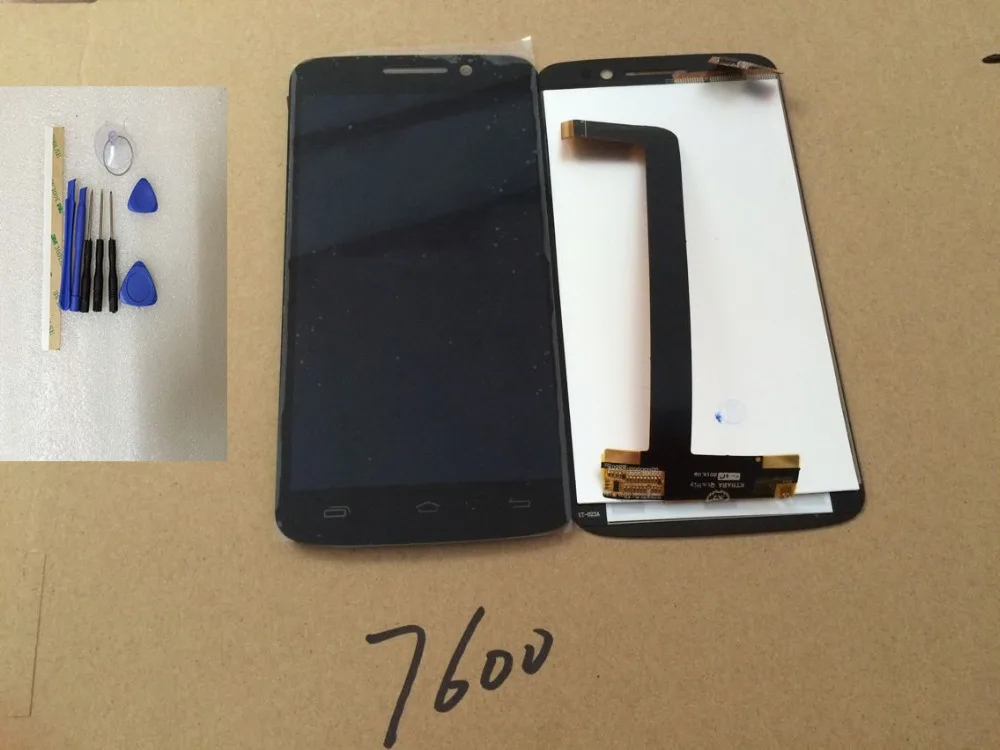 Новый полный модуль для Prestigio MULTIPHONE PAP7600 Duo ЖК-экран с сенсорным экраном сборки |