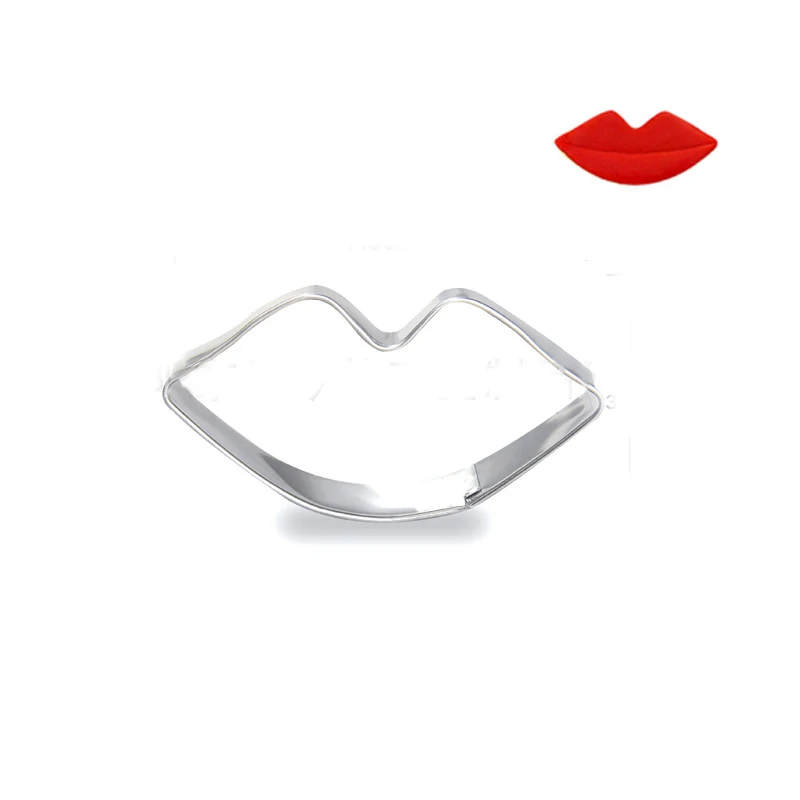 Новый резак для печенья рама торта губ нержавеющая сталь кухонная посуда выпечки