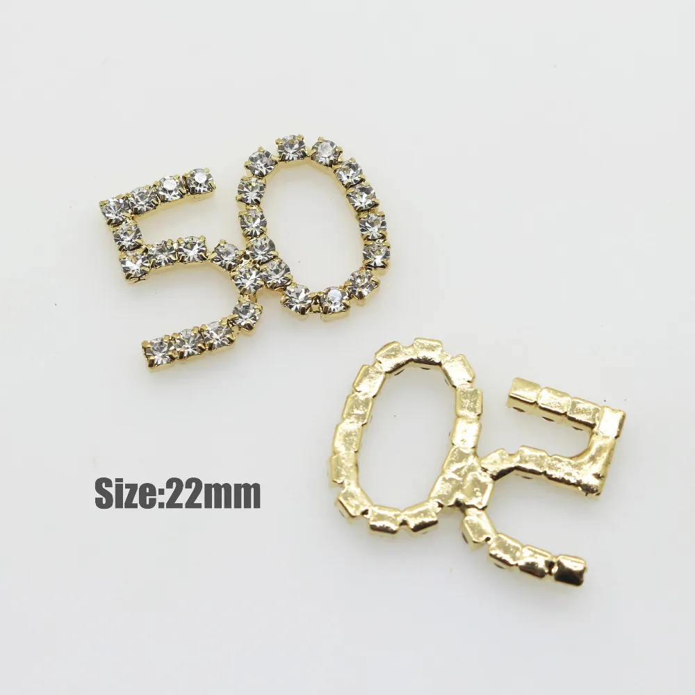 Декоративные пуговицы со стразами 10 шт./лот 22 мм 50 материал модных аксессуаров