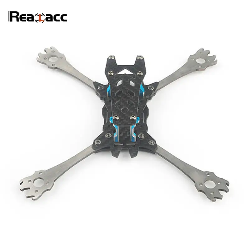 Realacc Real6 210 мм Колесная база 3 Arm титановый сплав углеродное волокно 5 дюймов рамка