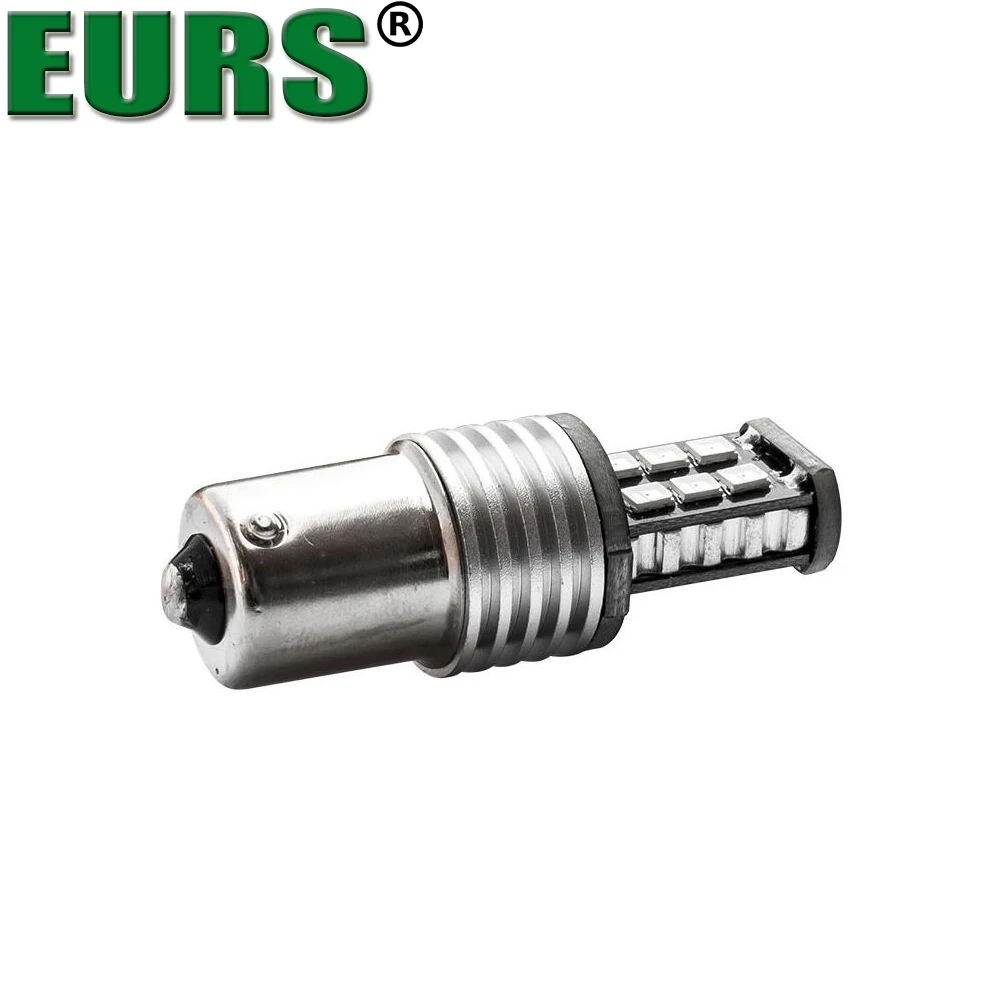 EURS 2 шт. белый желтый красный 1156 P21W 7506 BA15S светодиодный задний фонарь для мотоцикла
