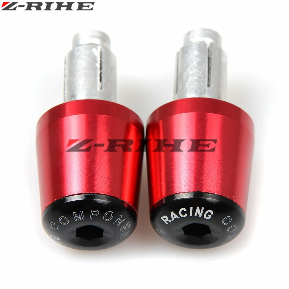 7/8 &quot22 мм концевые ручки для мотоцикла концы руля крышка Suzuki GSX R GSXR 600 750 1000 K1 K2 K3 K4 K5