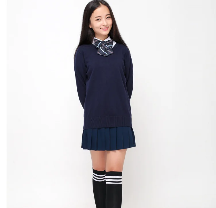 Симпатичный яркий женский свитер JK с длинными рукавами разные цвета Трикотажная