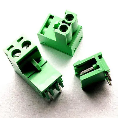 20 шт 5 08 мм Шаг 2 pin way Looper угловой винт клеммный блок разъем | Обустройство дома
