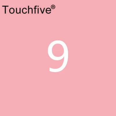 9 TOUCHFIVE опционально цвет соответствия искусство маркеры Кисть ручка эскиз на спиртовой основе маркеры двойная головка манга ручки для рисования товары для рукоделия - Цвет: 9