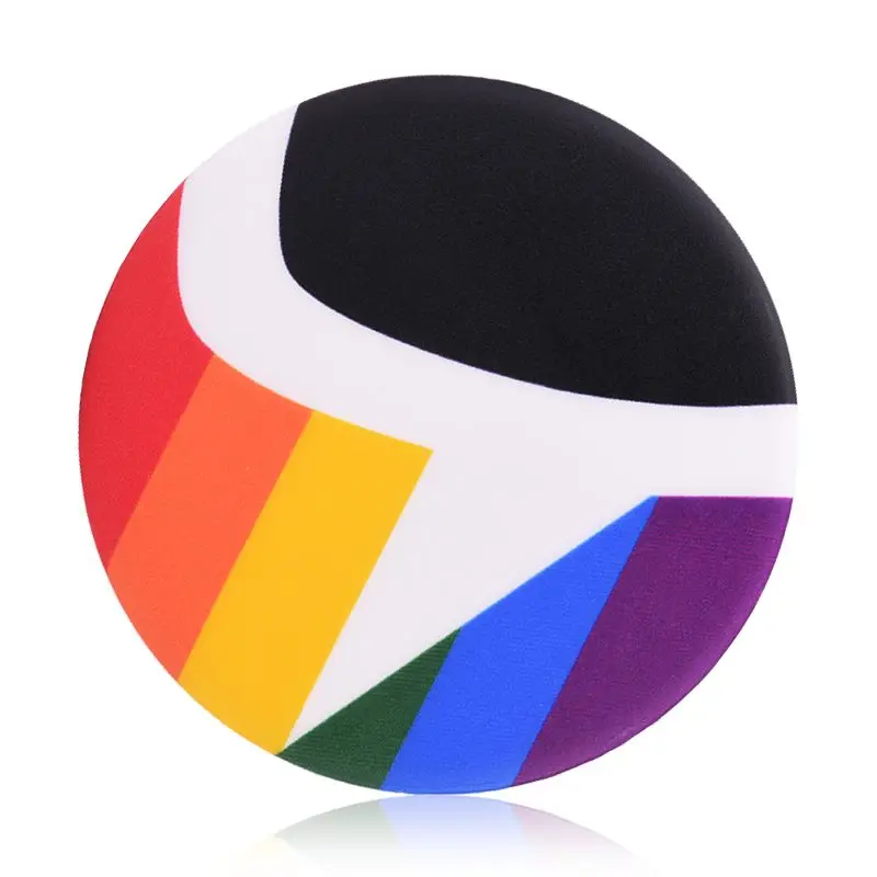 Новинка модные ювелирные изделия для гомосексуалистов ЛГБТ карта флаг Радужный