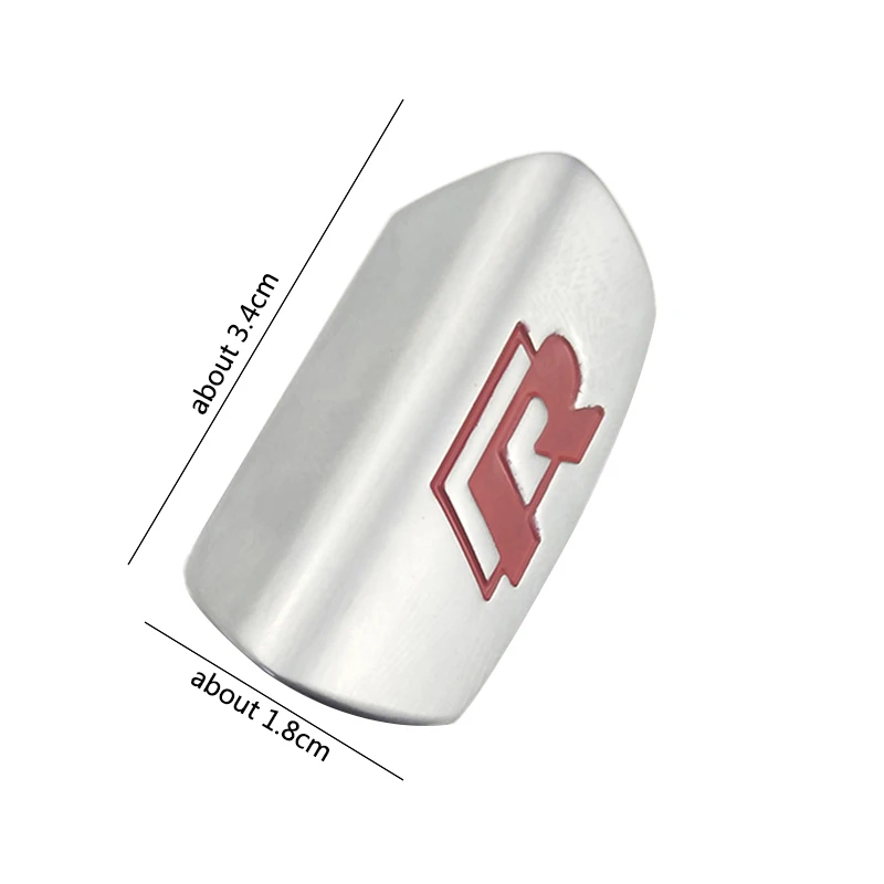 Руль Стикеры R Rline Металлическая Эмблема для Фольксваген 2017 Jetta Touran Golf 7 GTI MK7 Passat B8