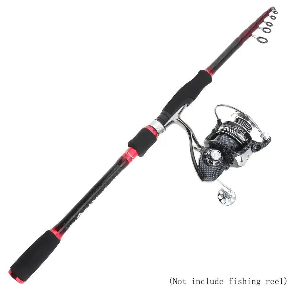 2 1 м 6 секций углеродное волокно супер жесткая приманка удочка для путешествий