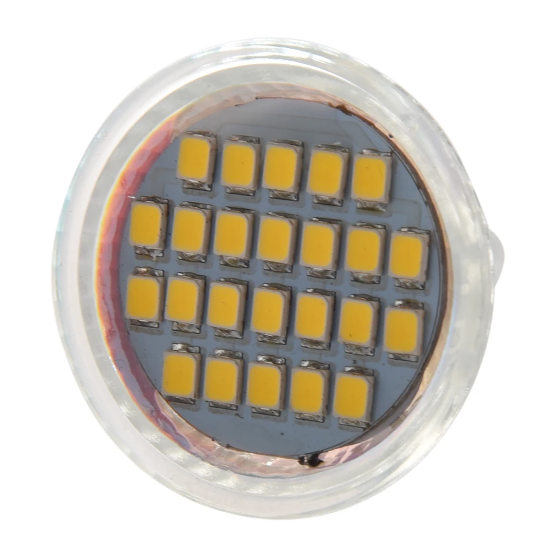 Новый стиль 10 шт. MR11 GU4 теплый белый 3528 SMD 24 светодиодный домашний Точечный