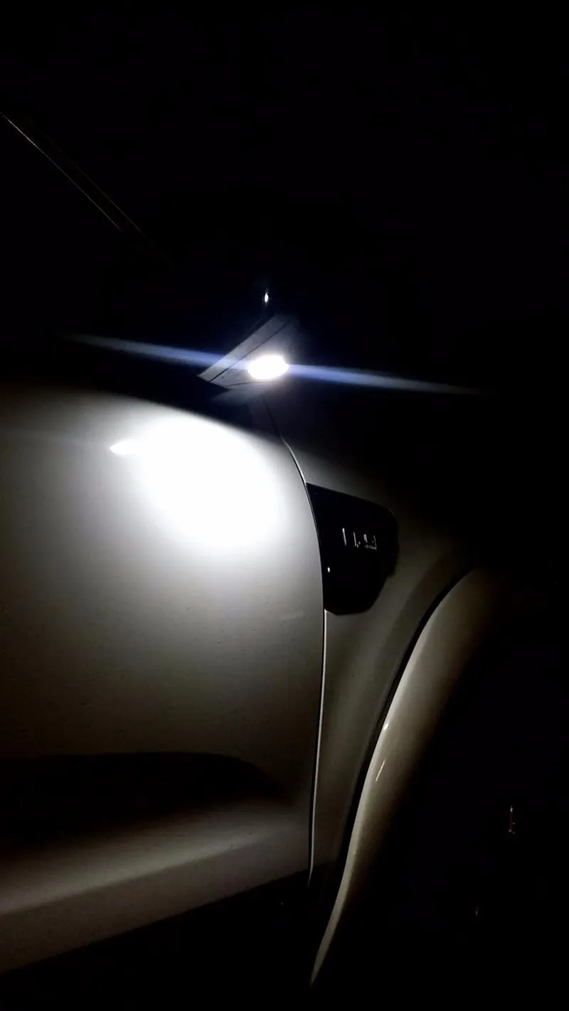 Hopstyling 2x для Ford LED под зеркалом лужа свет F-150 EDGE Explorer Mondeo Телец S-Max светодиодные задние зеркальные лампы для автомобиля