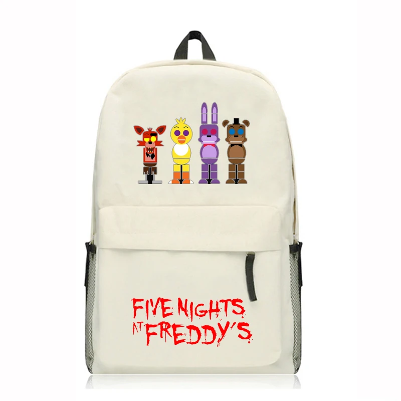Лидер продаж года «Five Nights At Freddy's», «пять ночей рюкзаки для детей с принтом Фредди сумки Чика; Фокси с рисунком персонажей из игры «пять ночей в Фредди» футболка с изображением персонажей видеоигр школьные рюкзаки Дети Любимый сумки
