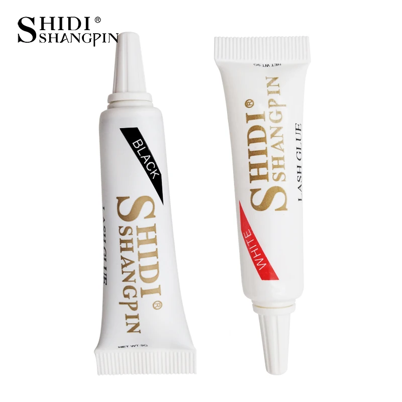 

SHIDISHANGPIN 9G glue for eyelash cosmetic tools glues sticker black clear 1 pcs eyelash glue lash glues makeup accessories