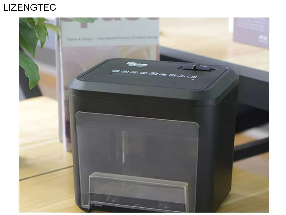LIZENGTEC дизайн многофункциональный Настольный Электрический бумажный шредер