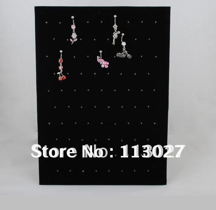 (Минимальный заказ $10) Бесплатная доставка Оптовая продажа черный бархат клип на