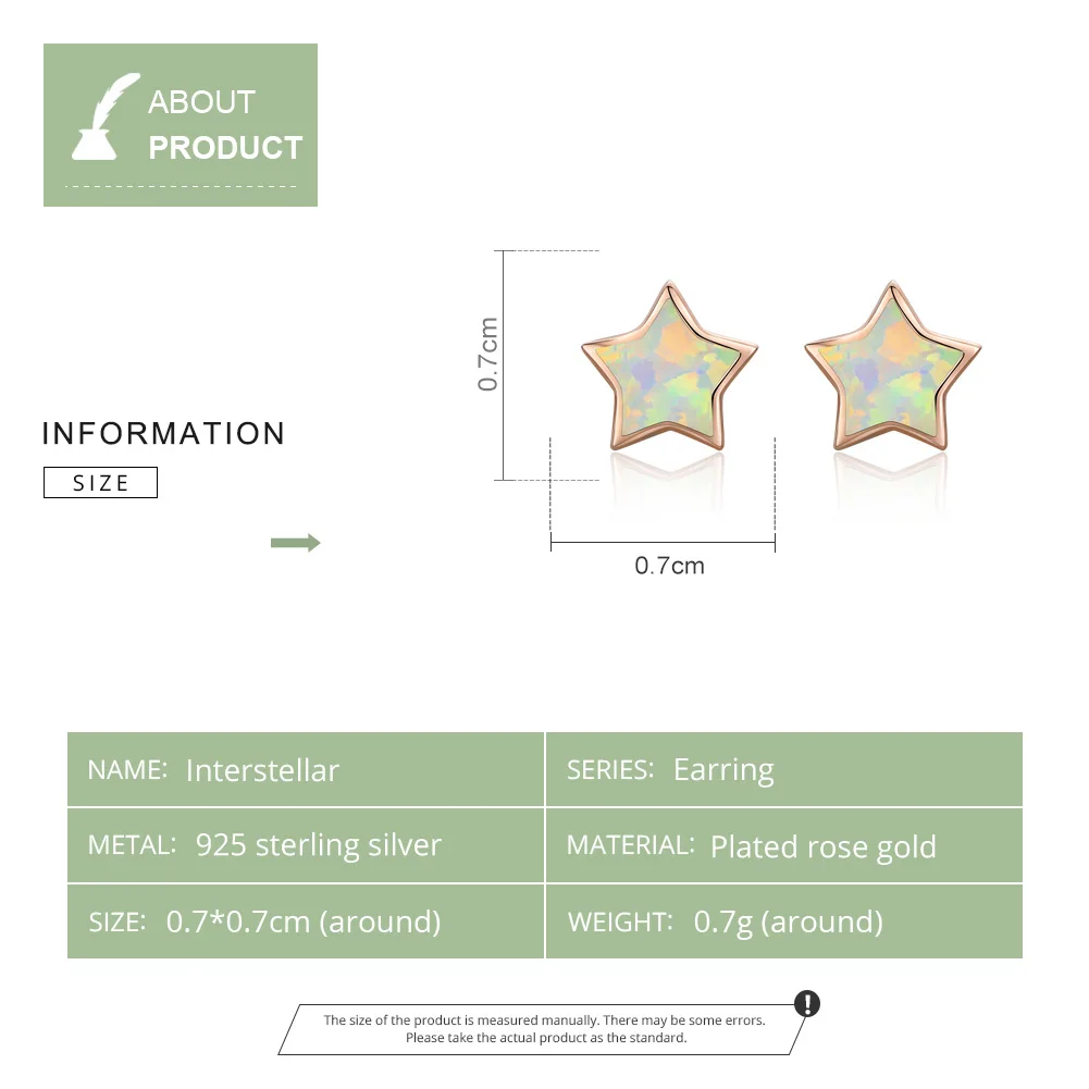 WOSTU серьги-гвоздики с градиентной звездой, 925 пробы, серебристые, розовые, золотистые серьги с кристаллами для женщин, свадебные, обручальные ювелирные изделия CQE674