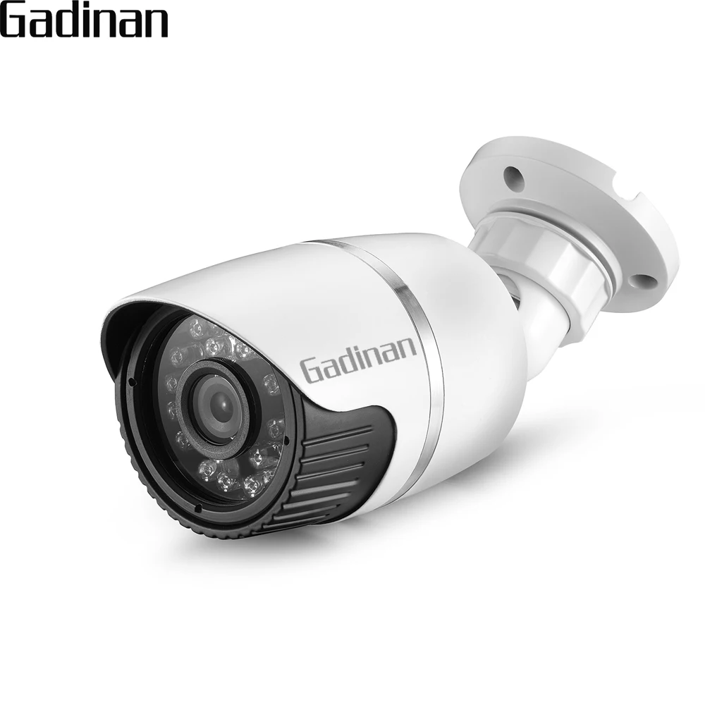 Gadinan IP Камера H.265 25fps 2.0mp 1080 P ar0237 Сенсор низкой освещенности 0.001Lux пули металла Cam