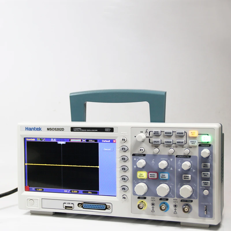 Hantek MSO5202D цифровой осциллограф с смешанным сигналом 200 МГц 1GS/s 16 логических
