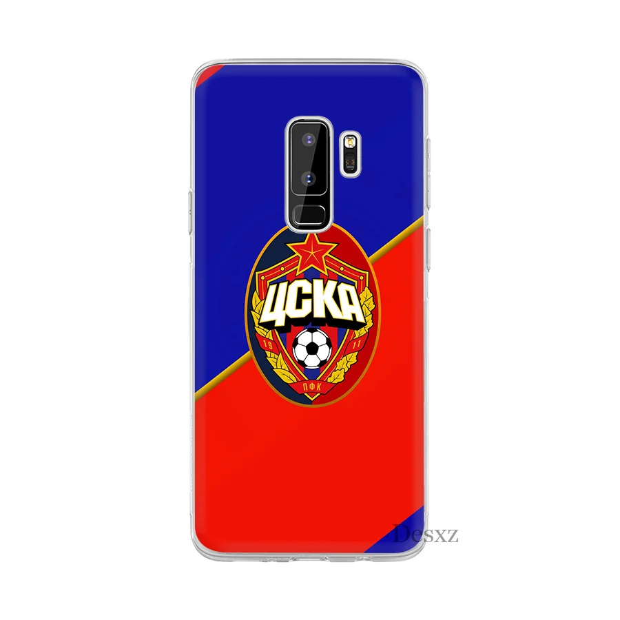 Desxz ЦСКА клуб для samsung S8 S9 S10E S10 плюс S3 S4 S5 S6 S7 Edge Note 8 9 M10 M20 M30 крышка