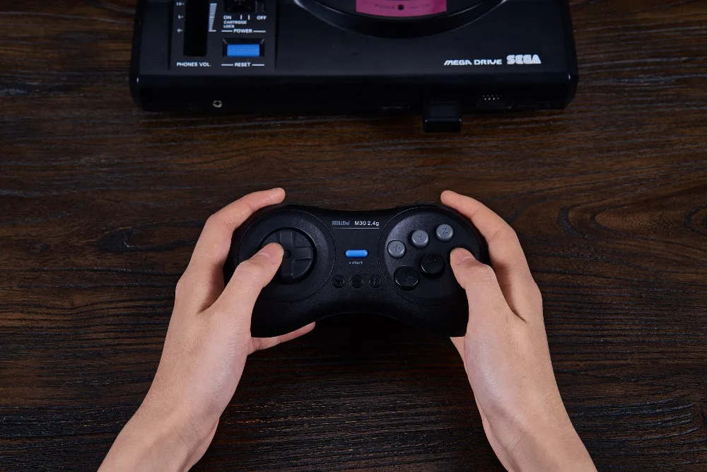 2019 Новый 8bitdo M30 2 4G беспроводной контроллер Джойстик для оригинального Sega Genesis и Mega