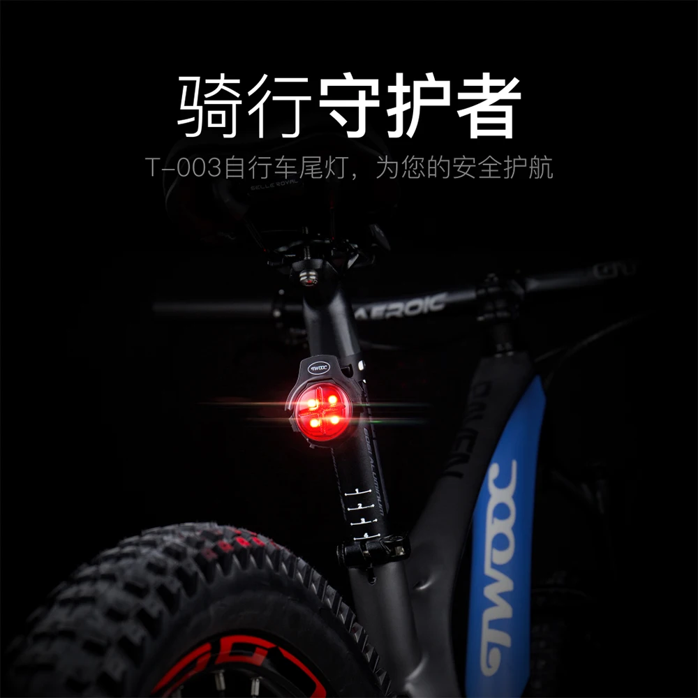 ZTTO велосипедный светодиодный задний светильник MTB велосипедный задний светильник Предупреждение льная Лампа Ночная Безопасность водонепроницаемый USB Перезаряжаемый задний светильник