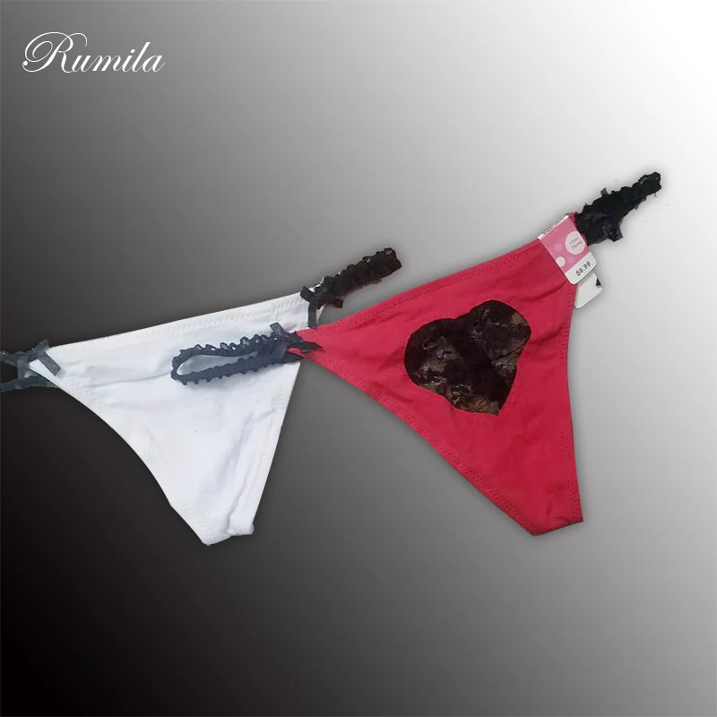 Рождественский подарок хлопок снежинки белые женские сексуальные трусики