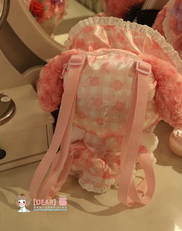 15 дюймов мультфильм фигурка кукла My Melody розовый с кроликом детская игрушка-животное с платьем подарок автомобиль Стайлинг украшение подарок