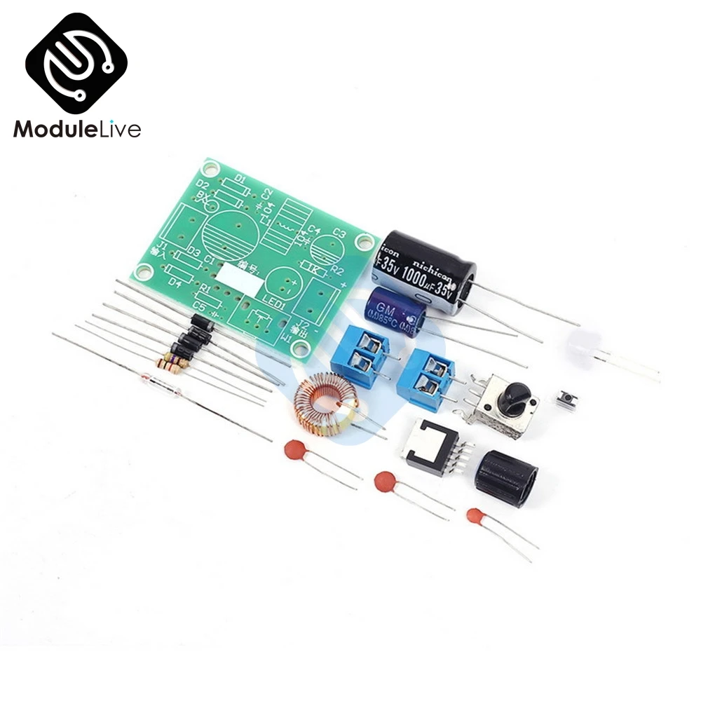 1 шт. DIY Kit LM2596 стабилизаторы напряжения регулируемые точные Понижающие блоки