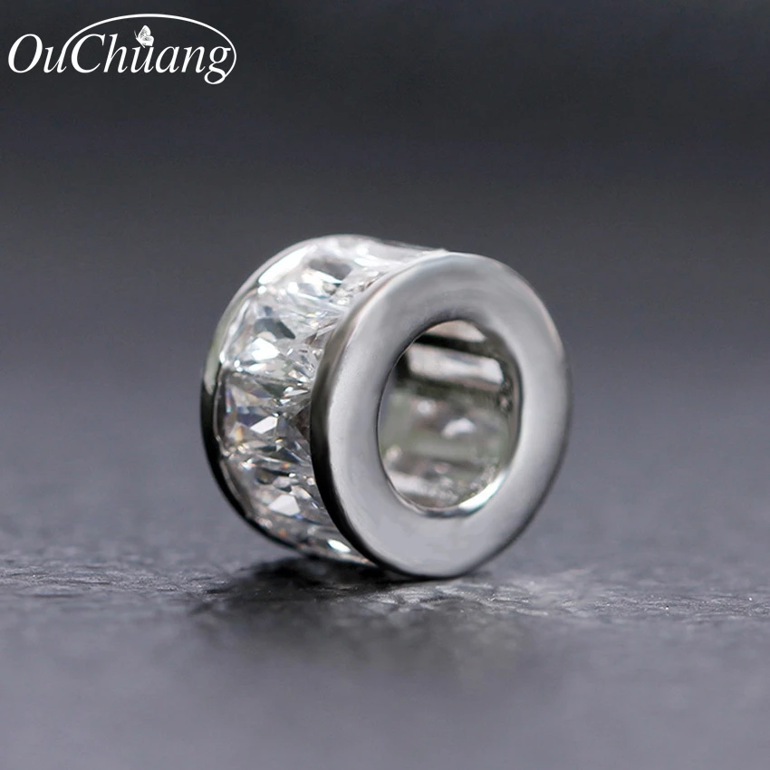 Ouchuang новый бренд DIY квадратный изысканный Шарм Бусины 8 мм Высокое качество