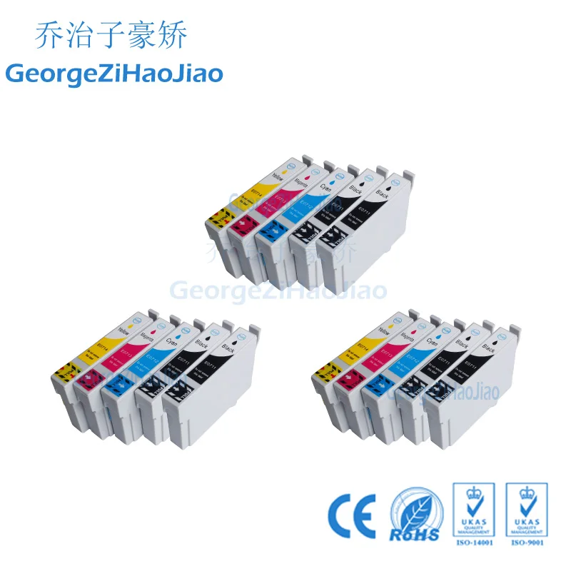 0711XL 15X совместимый чернильный картридж для принтера Epson D78 D92 D120 DX4000 DX4050 DX4400 DX4450 DX5000
