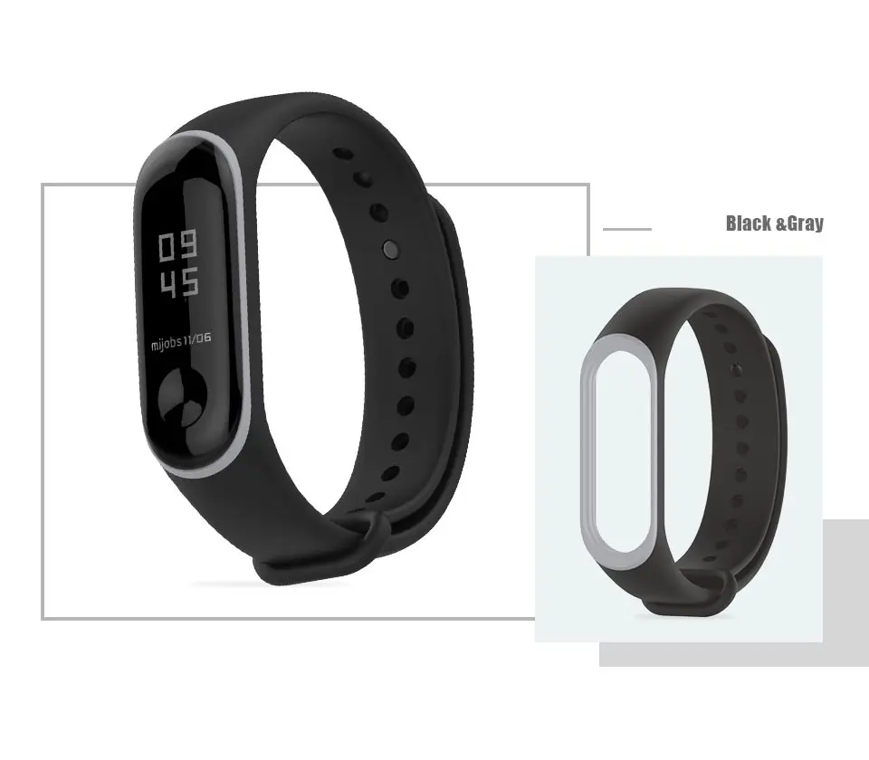 Браслет mi jobs mi Band 4 для Xiaomi mi Band 4/3 спортивный силиконовый браслет mi band 3 ремешок цветной браслет mi Band 3 ремешок