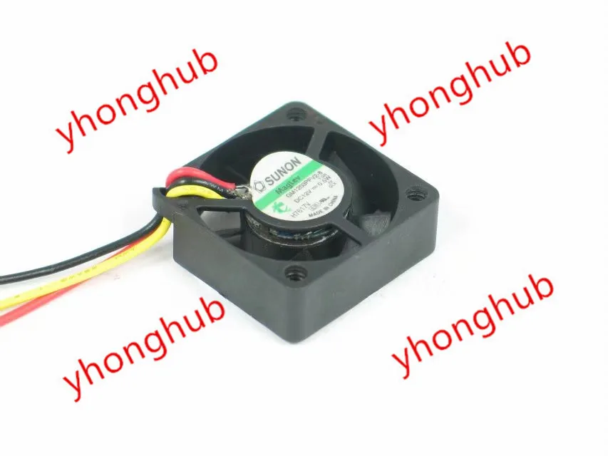 SUNON GM1203PFV2 8 F.GN Вентилятор охлаждения сервера DC 12 В 0 5 Вт 30x30x10 мм 3 провода|fan dc|square