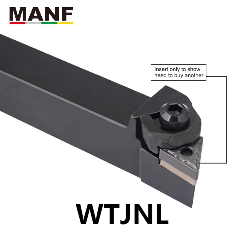 MANF WTJNR 2525M16 20*20 внешний карбида вставить держатели резцов ЧПУ токарные станки