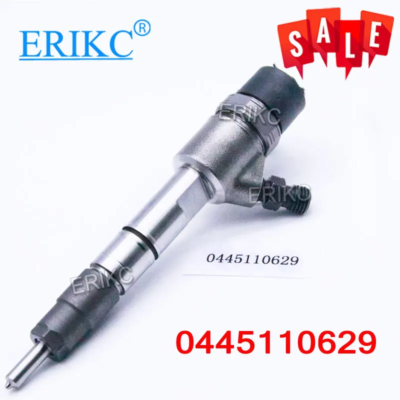 

ERIKC оригинальный 0 445 110 629 (0445 110 629) высокопроизводительный топливный инжектор, Форсунка для впрыска дизельного топлива с общей топливной магистралью 0445110629