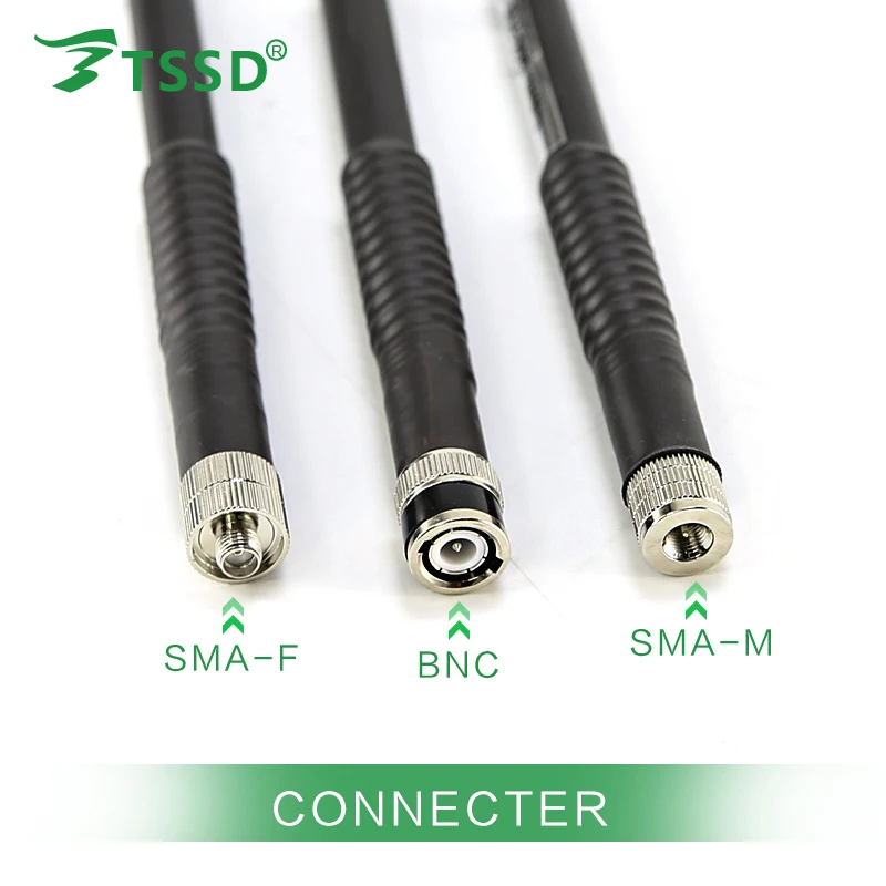 Совершенно новая телескопическая антенна TSSD SMA/BNC двусторонняя радиосвязь