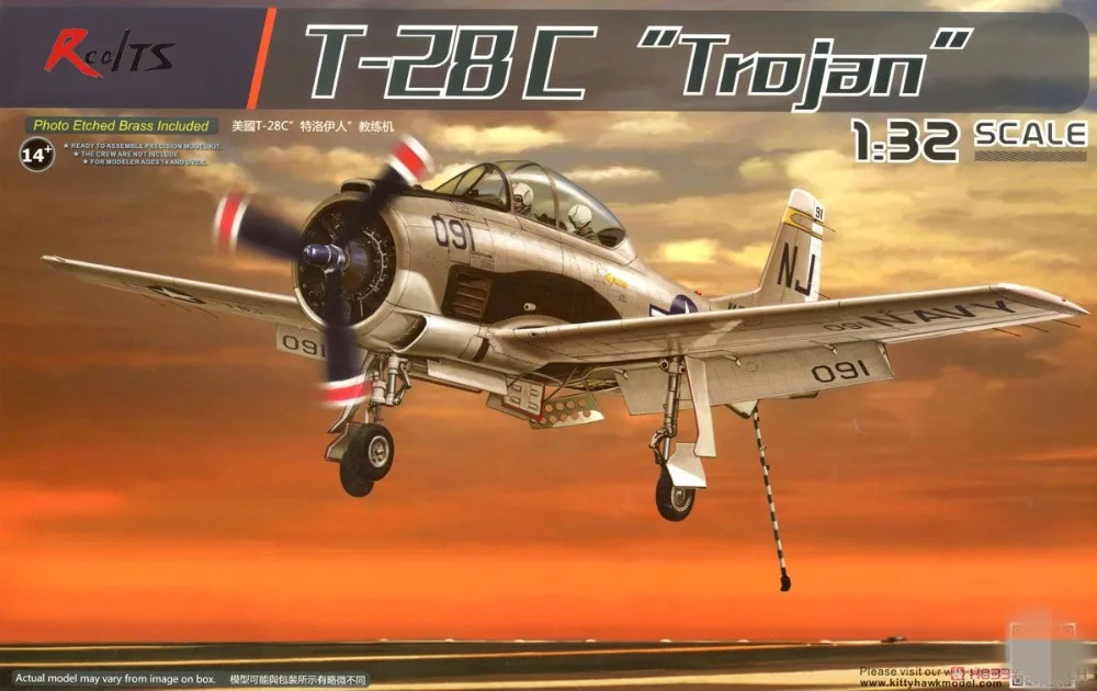 

RealTS кошечка ястреб 1/32 кх32015 T-28C "Троян"