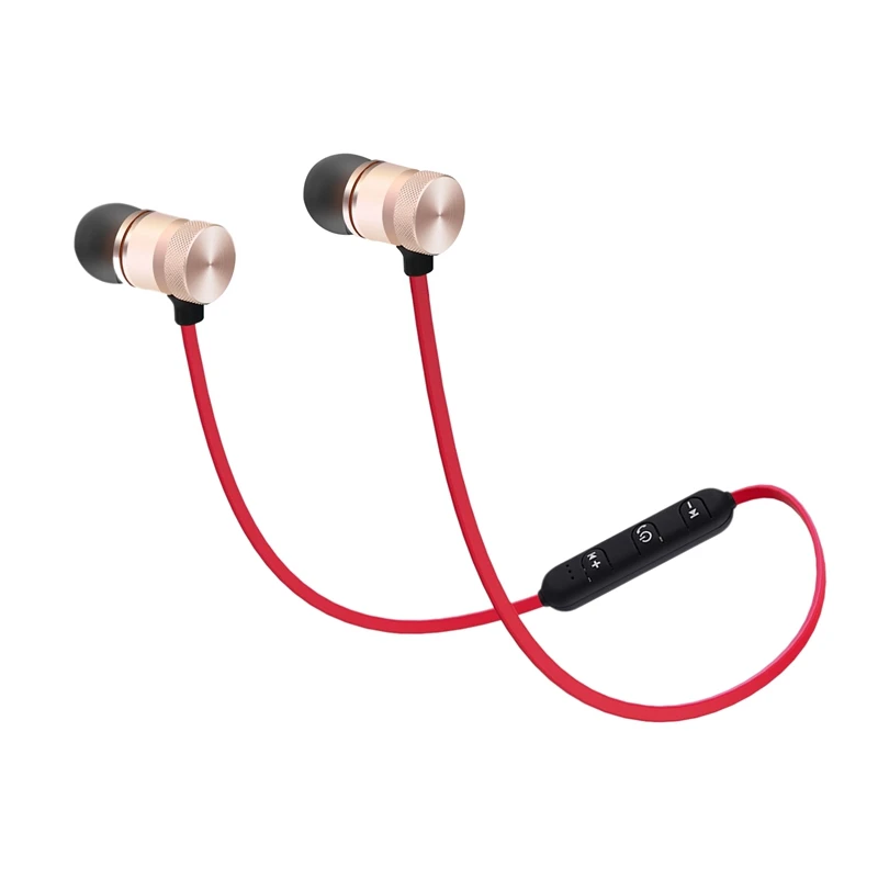 ABSQ спортивные bluetooth-гарнитуры пот магнитные телефон Беспроводная стерео музыка