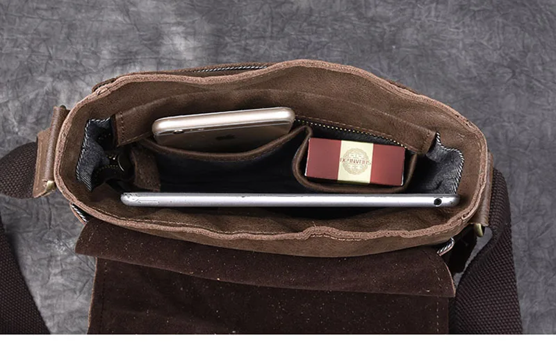 Aetoo новый ретро коровьей мужчины сумка Повседневная почтальон ручной работы