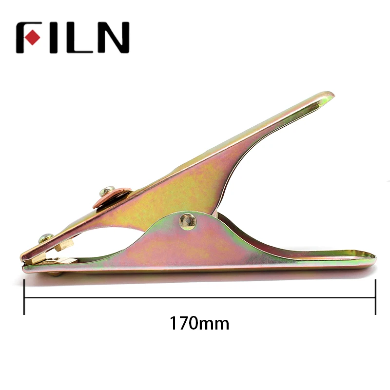 Большой зажим для аллигатора 170 мм оцинкованный железный заземления из цинковой