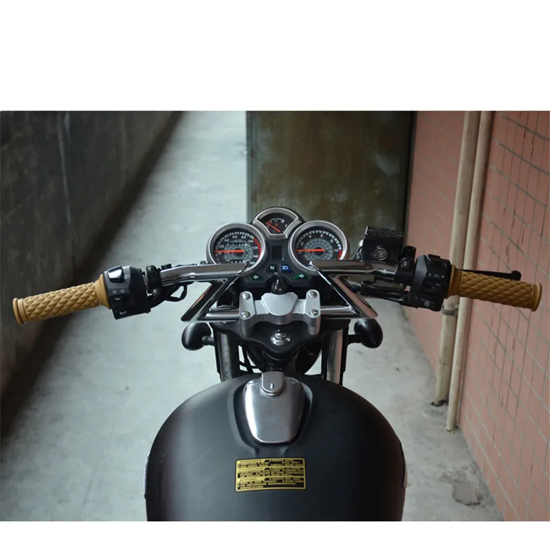 Универсальный 22 мм Ретро аксессуары мото rcycle части мото rbike руль для kawasaki honda suzuki benelli yamaha Harley moto grip