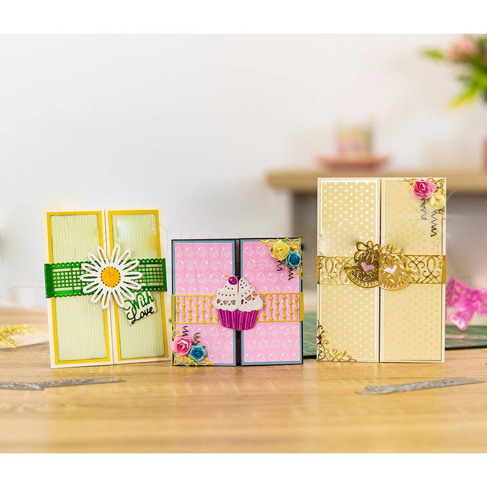 Металлические режущие штампы для скрапбукинга бумажные карты Тиснение Ручной