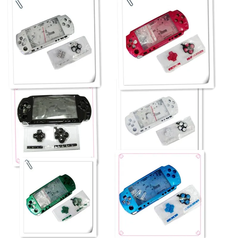 Полный корпус оболочки лицевой панели чехол Ремонт Замена для sony psp 3000 консоли