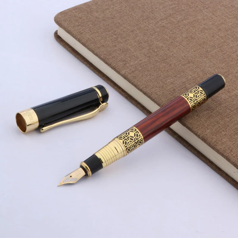 Классическая черная перьевая ручка Iridium новая рельефная скульптура имитация