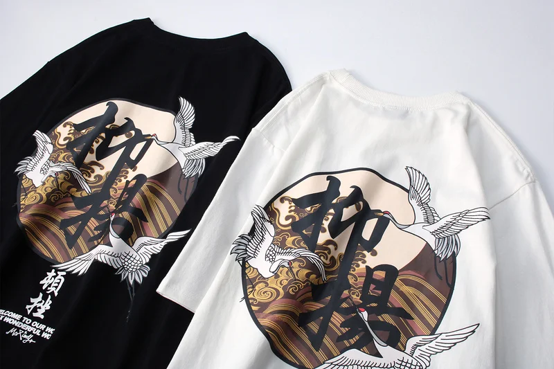Летняя Новинка 2018 Мужская футболка в китайском стиле|Мужские футболки| |