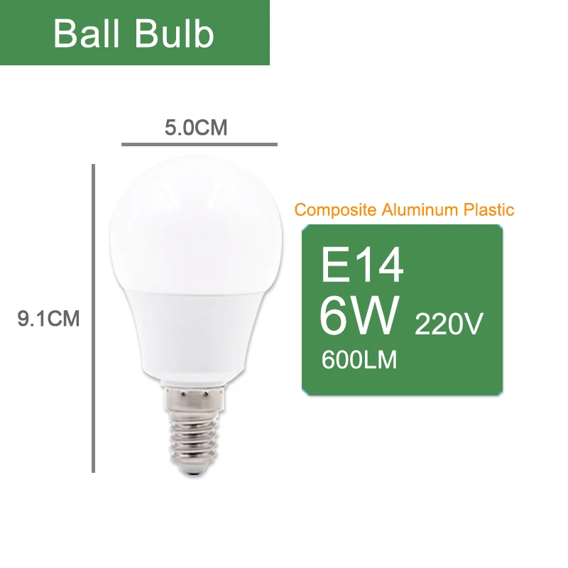 E14 6W Bulb Kaguyahime 3 Вт~ 12 Вт свеча светодиодный светильник E14 золотой алюминий 9 Вт 12 Вт Светодиодный светильник 220 В светодиодный светильник Холодный теплый белый лампада Bombillas Lampara - Испускаемый цвет: E14 6W Bulb