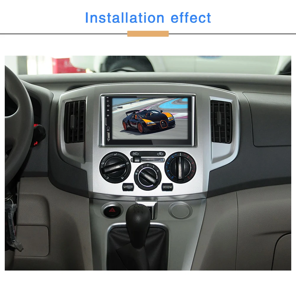 7080B 2 Din Радио стерео радио Coche Bluetooth мультимедийный плеер Зеркало Ссылка изображение заднего вида Estereo De Авто Con Pantall