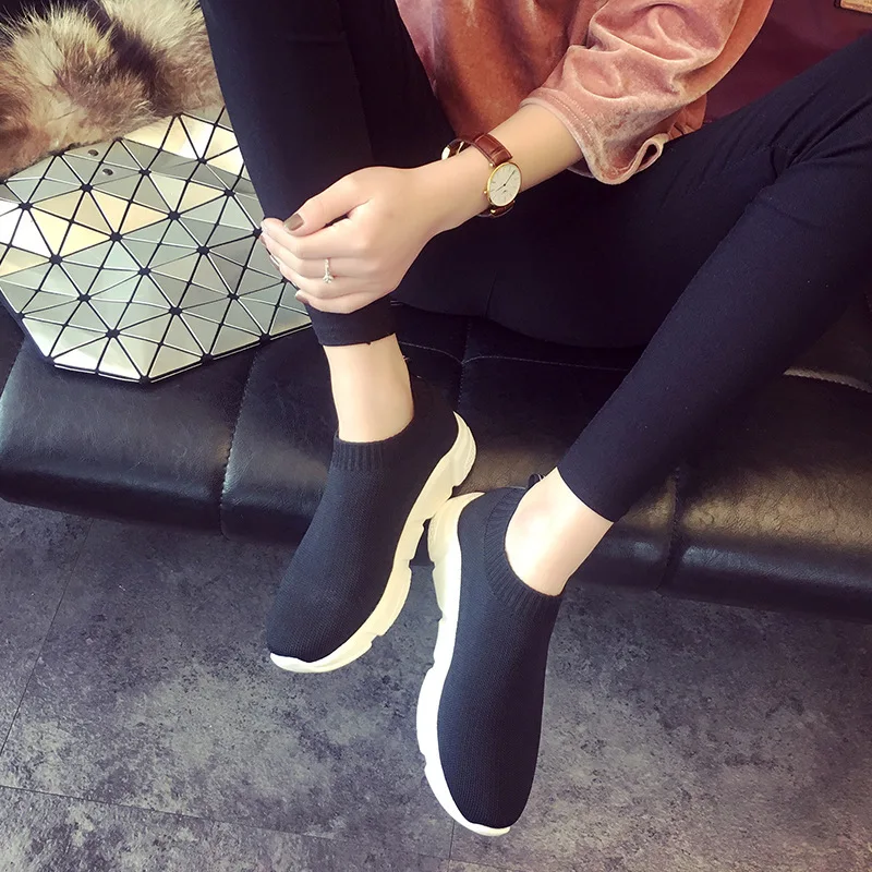 Новые весенние тянущиеся носки с низким голенищем женская обувь повседневная на