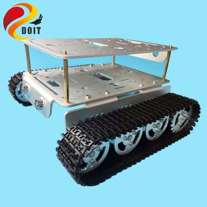 Двухэтажный бак DT200 робот шасси автомобиля ESPduino комплект управления совместим с