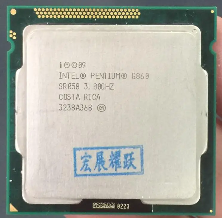 Intel Pentium Processor G860 (3M Cache 3.00 GHz) CPU Dual Core LGA 1155 PC Computer Desktop CPU|intel pentium processor|pentium processordesktop