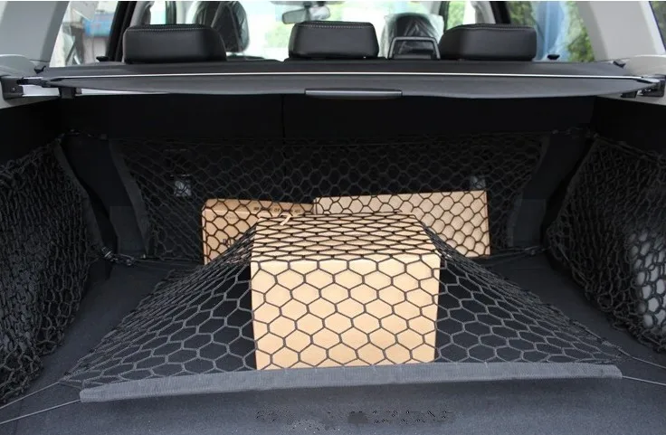 Hot Sale Car Trunk Luggage Storage Cargo Nylon Elastic Mesh Net For Geely EMGRAND 7 X7 EC7 GC7 SC7 VISION Great wall H6 H3 C30 | Автомобили