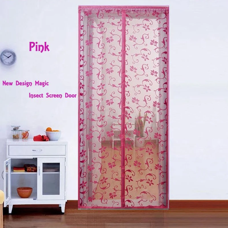 1 шт. цветная занавеска антимоскитная Магнитная Тюлевая для душа Автоматическая